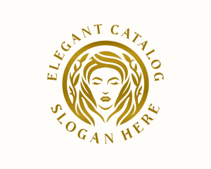 Elegant Beauty Woman  logo design