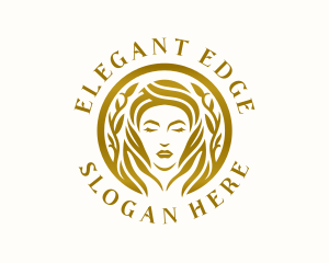 Elegant Beauty Woman  logo design