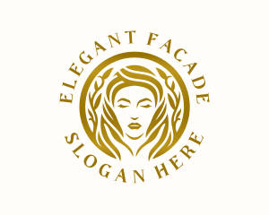 Elegant Beauty Woman  logo design