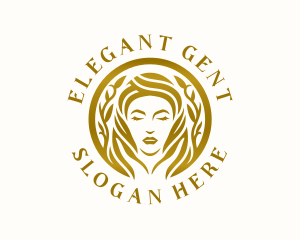 Elegant Beauty Woman  logo design