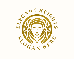 Elegant Beauty Woman  logo design