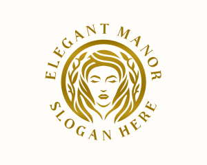 Elegant Beauty Woman  logo design