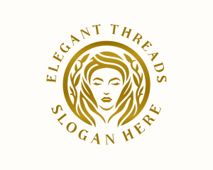 Elegant Beauty Woman  logo design