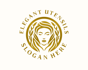 Elegant Beauty Woman  logo design