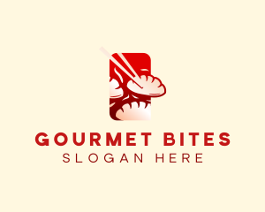 Asian Gyoza Cuisine logo design