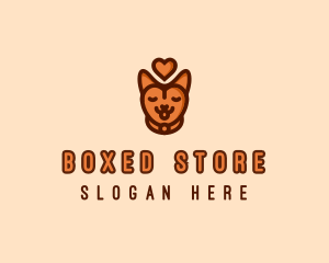 Pet Cat Love  logo design