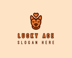 Pet Cat Love  logo design