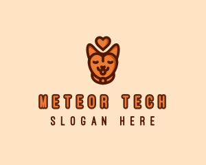 Pet Cat Love  logo design