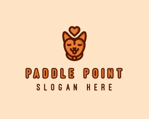 Pet Cat Love  logo design