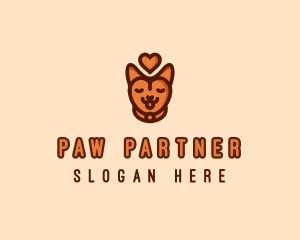 Pet Cat Love  logo design