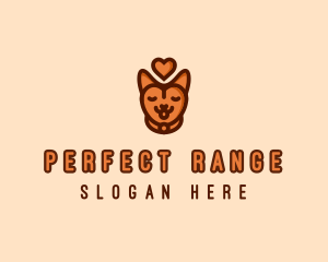 Pet Cat Love  logo design