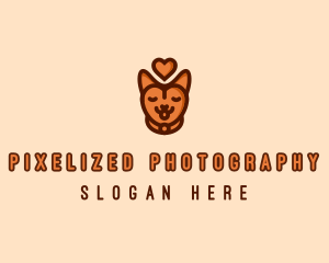 Pet Cat Love  logo design