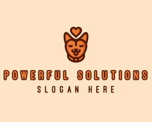 Pet Cat Love  logo design