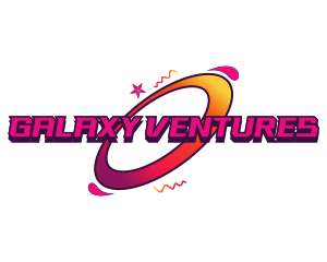 Galaxy Y2K Orbit logo design