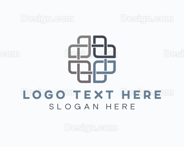 Tile Flooring Pattern Logo