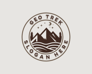 Peak Mountain Adventure logo design