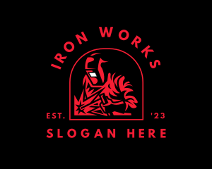 Iron Welding Metalwork logo