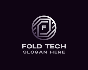 Tech Crypto Bitcoin logo design