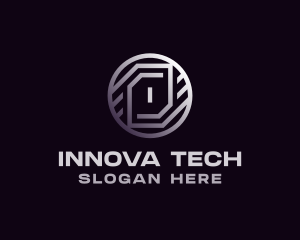 Tech Crypto Bitcoin logo design