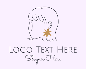 Woman Star Earring  logo