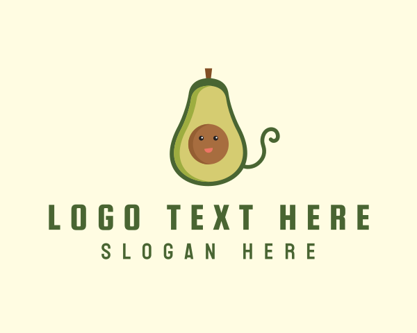 Avocado logo example 1