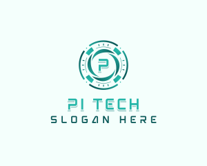 Cyber Tech AI logo design