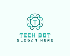 Cyber Tech AI logo design