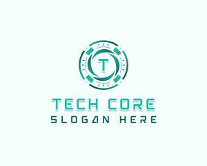 Cyber Tech AI logo design