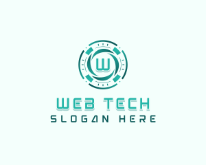 Cyber Tech AI logo design