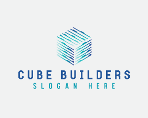 Cube Tech Data logo design