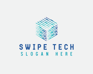 Cube Tech Data logo design