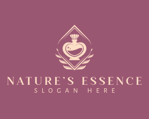 Feminine Cosmetic Bottle logo design