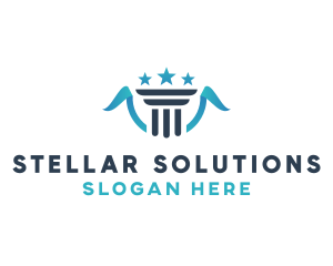 Pillar Star Ribbon logo