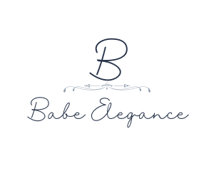 Elegant Wedding Signature logo design