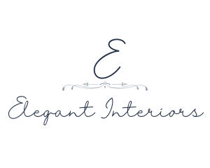 Elegant Wedding Signature logo design