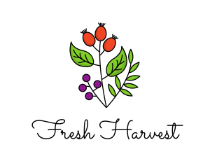 Elegant Herb Restaurant Produce logo