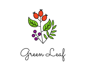 Elegant Herb Restaurant Produce logo