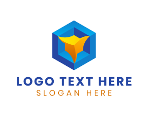 Platform - 3D Startup Software logo design