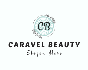 Beauty Nature Wreath logo design