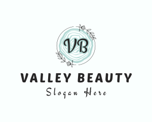 Beauty Nature Wreath logo design