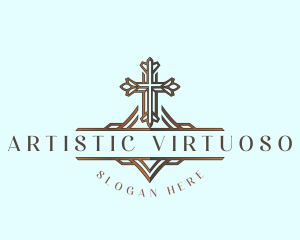 Christian Chapel Cross logo design