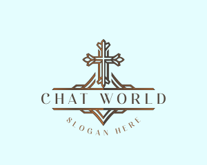 Christian Chapel Cross logo design