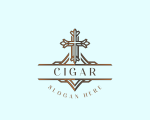 Christian Chapel Cross logo design