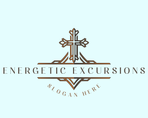 Christian Chapel Cross logo design