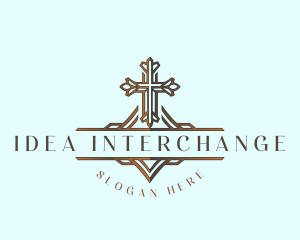 Christian Chapel Cross logo design