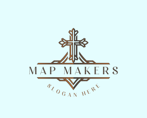 Christian Chapel Cross logo design