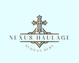 Christian Chapel Cross logo design