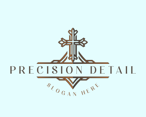 Christian Chapel Cross logo design