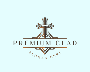 Christian Chapel Cross logo design