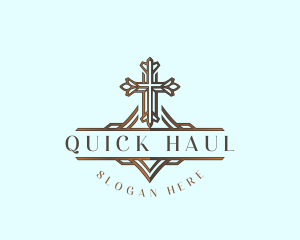 Christian Chapel Cross logo design